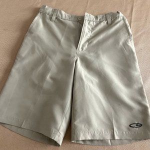 Boys Champion Golf Shorts - Medium - Beige